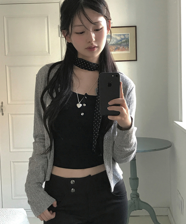 ♡ DimMoire Messy Bonesキャミソール Black DimMoire Messy Bones キャミソール【Black】 レディース