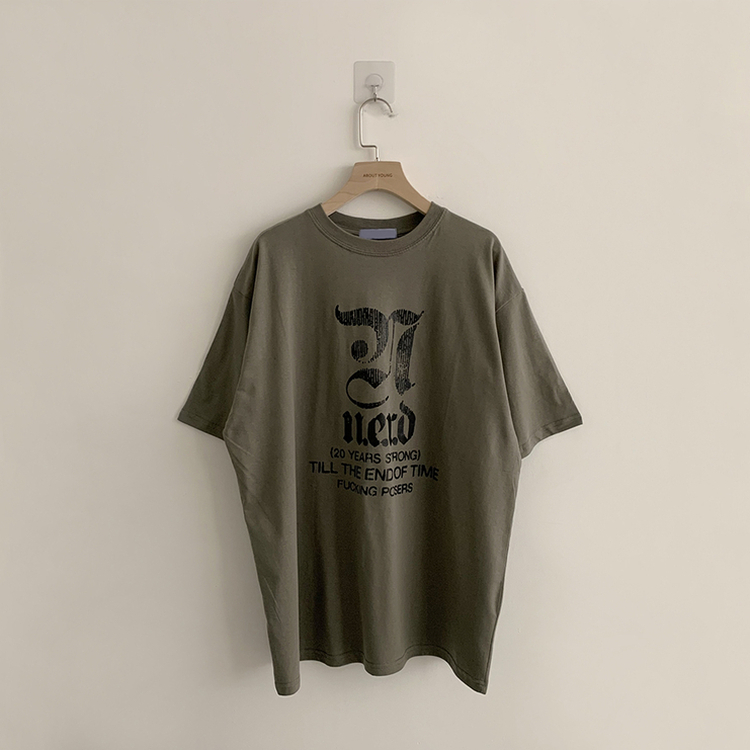 ラウンドビッグサイズ半袖Tシャツ