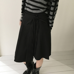 ラップミディプリーツスカート｜ミディ/ロングスカート｜韓国
