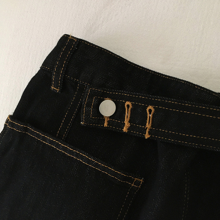 ノンフェイドワイドデニムパンツ