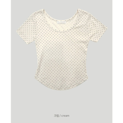 半袖Tシャツ ドットクロップ半袖Tシャツ