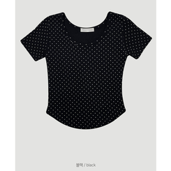 半袖Tシャツ ドットクロップ半袖Tシャツ