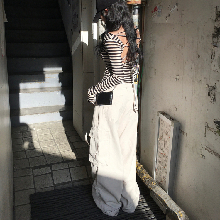ウッディマルチカーゴパンツ LIGHT BEIGE