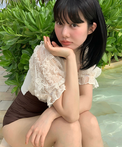 モノキニ 【カップ付き】ヘーゼルモノキニ BROWN