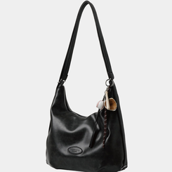 バッグ レザーマルチショルダーバックパック BLACK