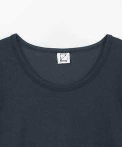 半袖Tシャツ コットンUネック半袖Tシャツ