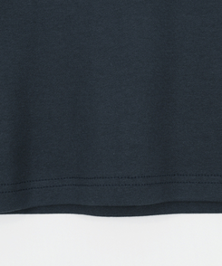 半袖Tシャツ コットンUネック半袖Tシャツ