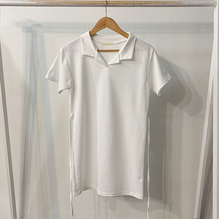 ミニワンピース リボンミニワンピース(6color)