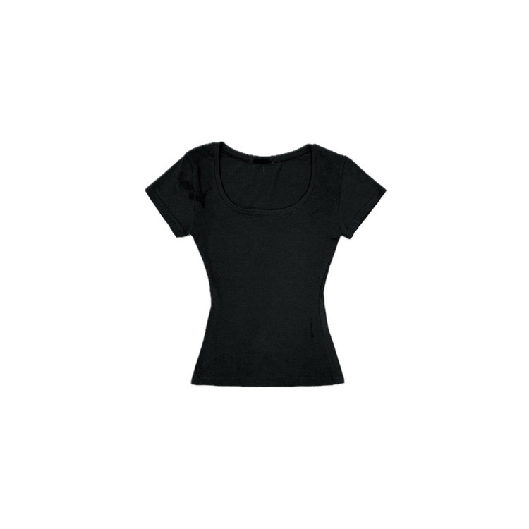 スリムV/Uネック半袖Tシャツ