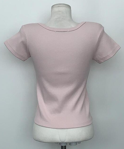 半袖Tシャツ ホリックリブ半袖Tシャツ(7color)