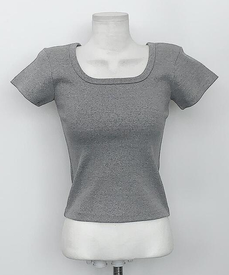 ホリックリブ半袖Tシャツ(7color)
