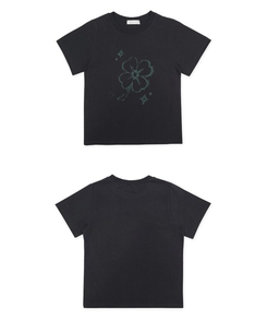 クローバーセミクロップ半袖Tシャツ