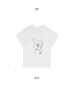 クローバーセミクロップ半袖Tシャツ