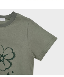 クローバーセミクロップ半袖Tシャツ