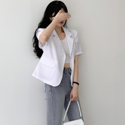 フレディ半袖ジャケット WHITE
