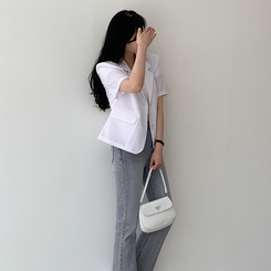 フレディ半袖ジャケット WHITE