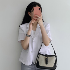 フレディ半袖ジャケット WHITE