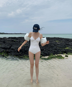 モノキニ バローナビスチェモノキニ IVORY