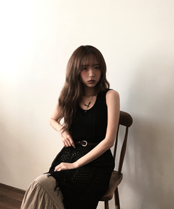 ミニワンピース ボヘミアンフリンジワンピース BLACK