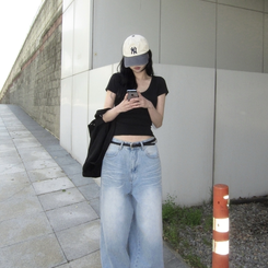 ファッション雑貨 フリップスリムベーシックベルト BLACK