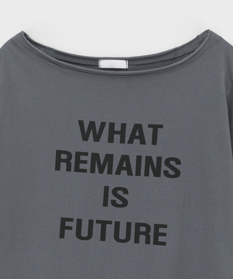 ルーズワンショルダー半袖Tシャツ