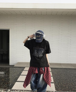 半袖Tシャツ ピグメント半袖Tシャツ BLACK