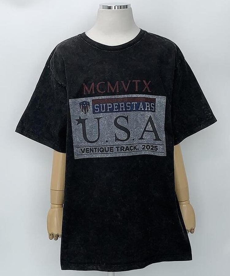 ピグメント半袖Tシャツ
