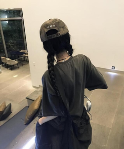 半袖Tシャツ ユーノピグメント半袖Tシャツ CHARCOAL