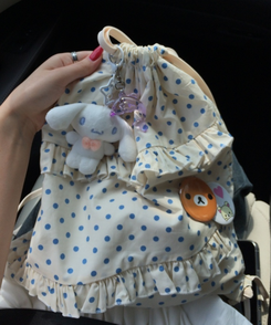 バックバッグ・スクールバッグ ドットバックパック LIGHT BLUE