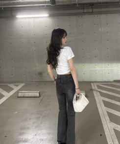 半袖Tシャツ レタリング半袖Tシャツ WHITE