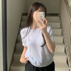 半袖Tシャツ サマーラウンド半袖Tシャツ(6color) IVORY