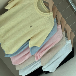 半袖Tシャツ サマーラウンド半袖Tシャツ(6color)