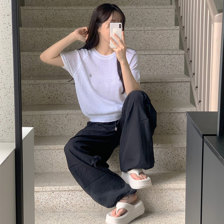 半袖Tシャツ サマーラウンド半袖Tシャツ(6color) IVORY