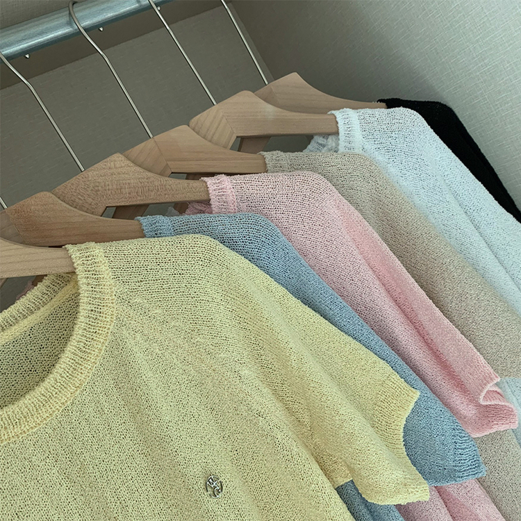 サマーラウンド半袖Tシャツ(6color)
