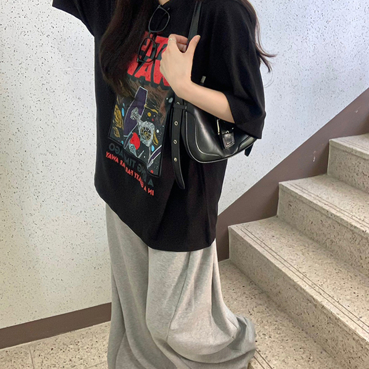 スターウォーズラウンド半袖Tシャツ BLACK