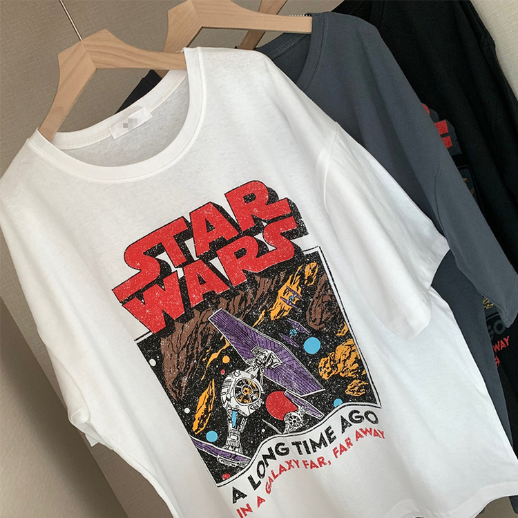 スターウォーズラウンド半袖Tシャツ