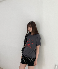 ショートパンツ ドットバンディングハーフパンツ BLACK