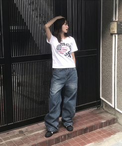 半袖Tシャツ アメリカンスター半袖Tシャツ WHITE