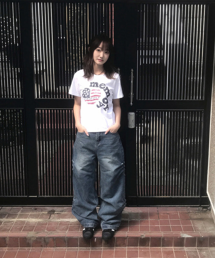 アメリカンスター半袖Tシャツ WHITE