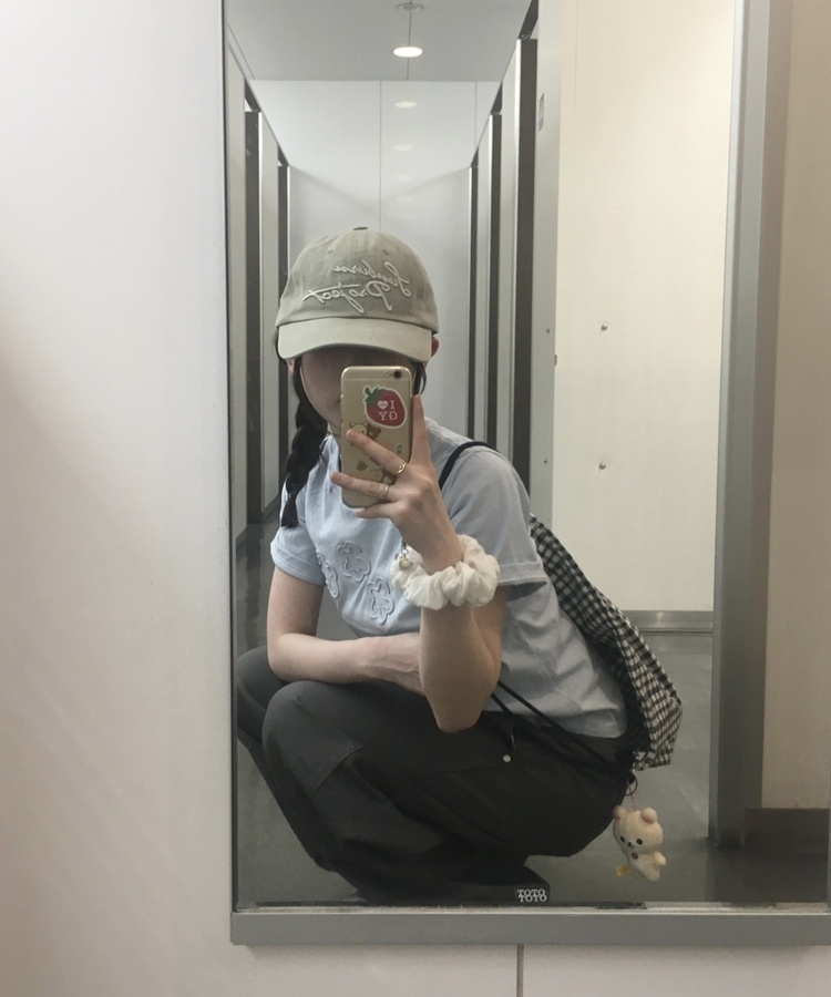 플라워패치반팔티셔츠 소라