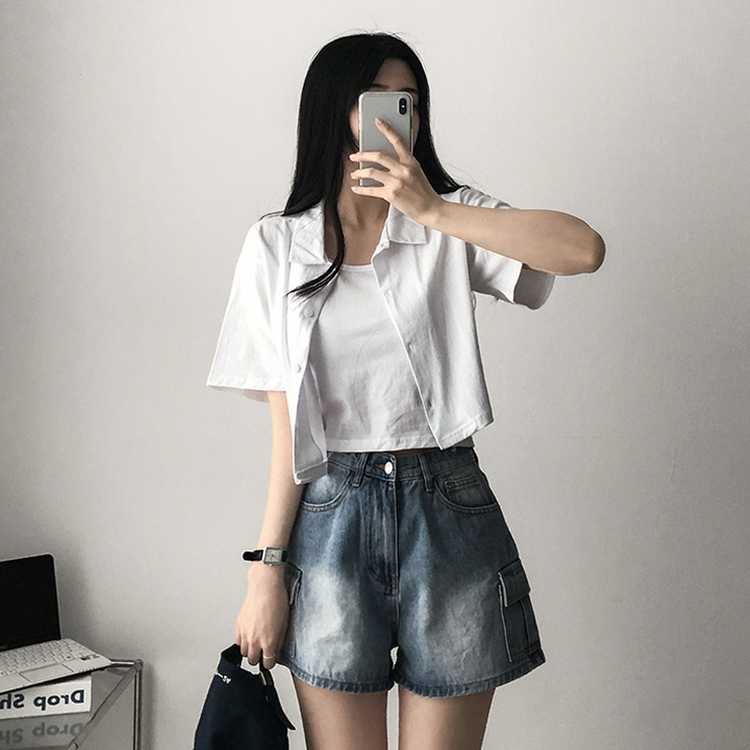ポップスター　ショートパンツ SLY | CUTOUT MIDDLE ショートパンツ (ショートパンツ ) |SHEL