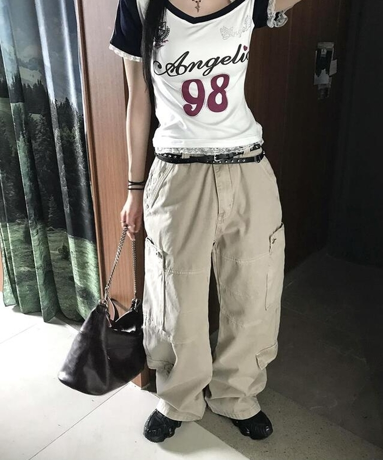 ポケットロングパンツ BEIGE