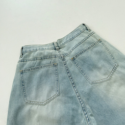 【丈別】ウォッシングクールワイドデニムパンツ(5color)