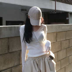 ニット バンブーシルクサマーニット(7color) IVORY