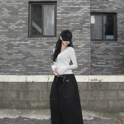 ニット バンブーシルクサマーニット(7color) GREY