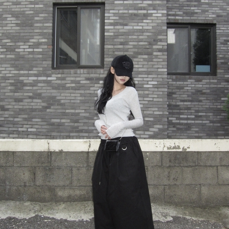 バンブーシルクサマーニット(7color) GREY