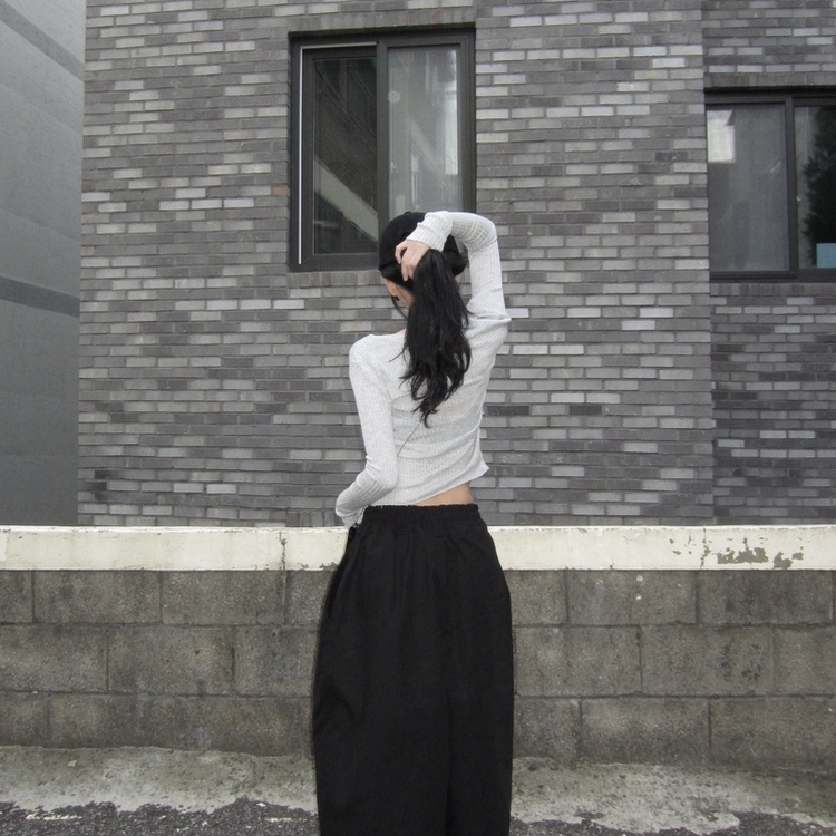バンブーシルクサマーニット(7color) GREY