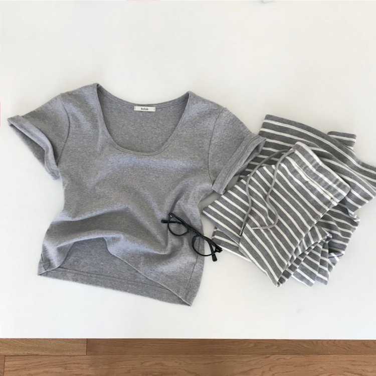 ストライプロングスカート