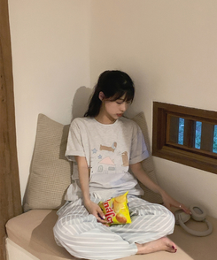 半袖Tシャツ ペインティングオーバーTシャツ MELANGE WHITE