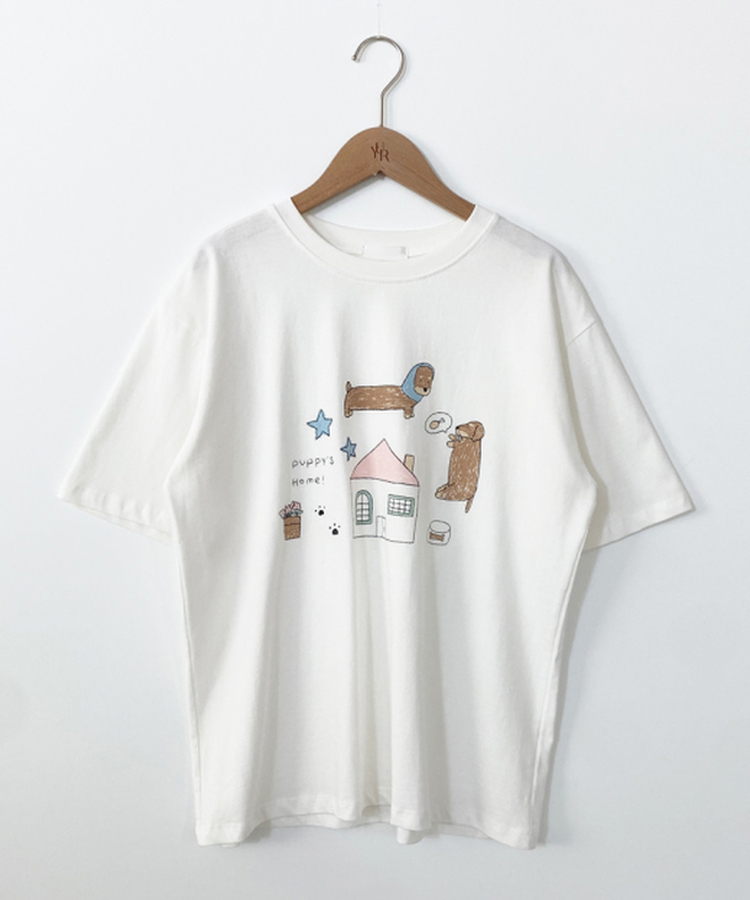 ペインティングオーバーTシャツ